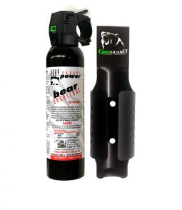 #15SO Magnum Bear Spray With Griz Guard Holster 9.2oz/260g